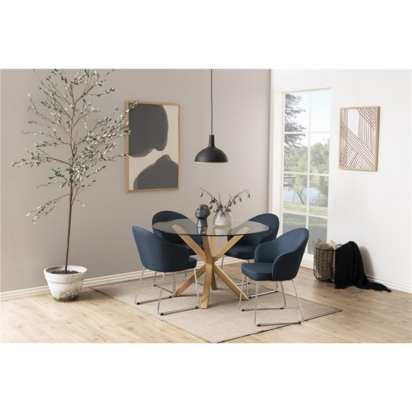 Stół szklany Actona Heaven 119cm - Elegancki design