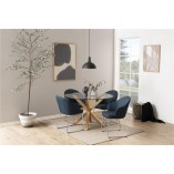 Stół szklany Actona Heaven 119cm - Elegancki design