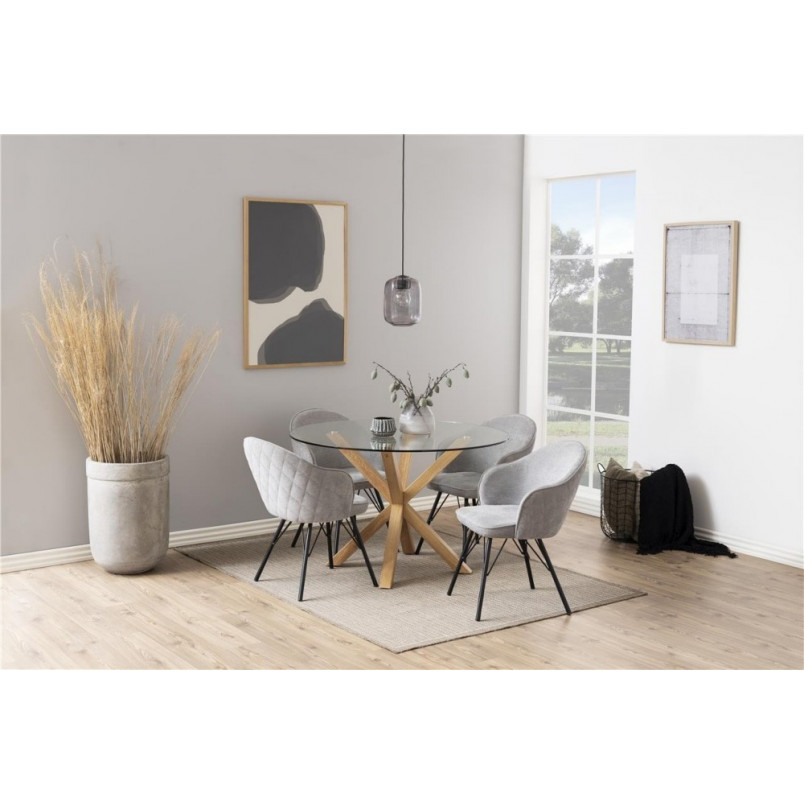 Stół szklany Actona Heaven 119cm - Elegancki design