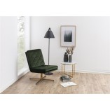 Stolik kawowy Actona Alisma | Glamour, biały/złoty | 50cm