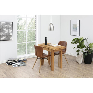 Krzesło Actona Batilda Retro - Brąz/Dąb - Stylowy Design