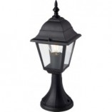 Lampa zewnętrzna retro Brilliant Newport | Czarna, E27