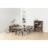 Krzesło welurowe Actona Batilda - Elegancki design, Komfort |