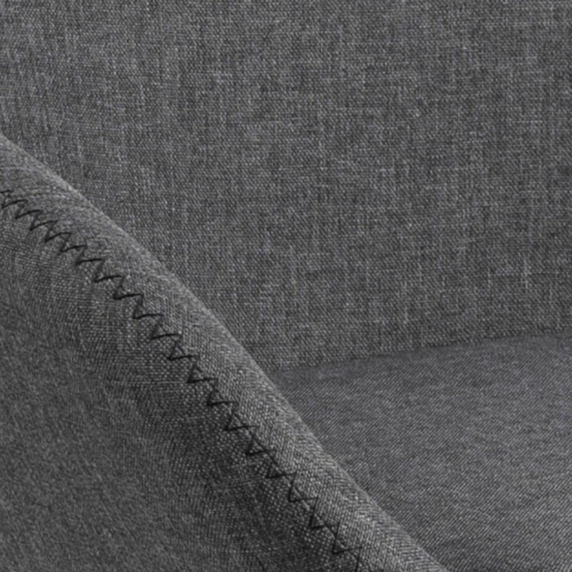 Krzesło tapicerowane Candis szare Actona | Komfortowy design