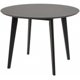 Stół okrągły loft Roxby 105cm czarny Actona - Stylowy design