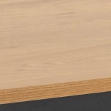 Stół industrialny Actona Seaford 160x80 | Dąb Czarny