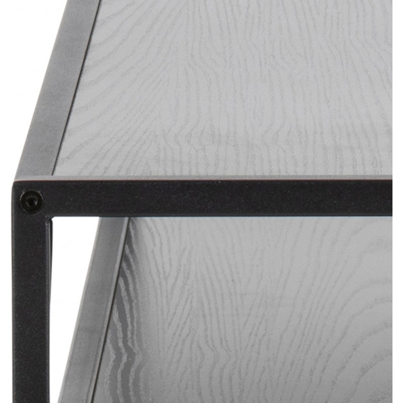 Konsola industrialna Actona Seaford Slim 120x35cm | Czarna