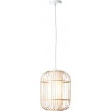 Lampa wisząca bambusowa Boho Bones | Naturalny design Brilliant