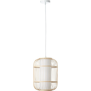 Lampa wisząca bambusowa Boho Bones | Naturalny design Brilliant
