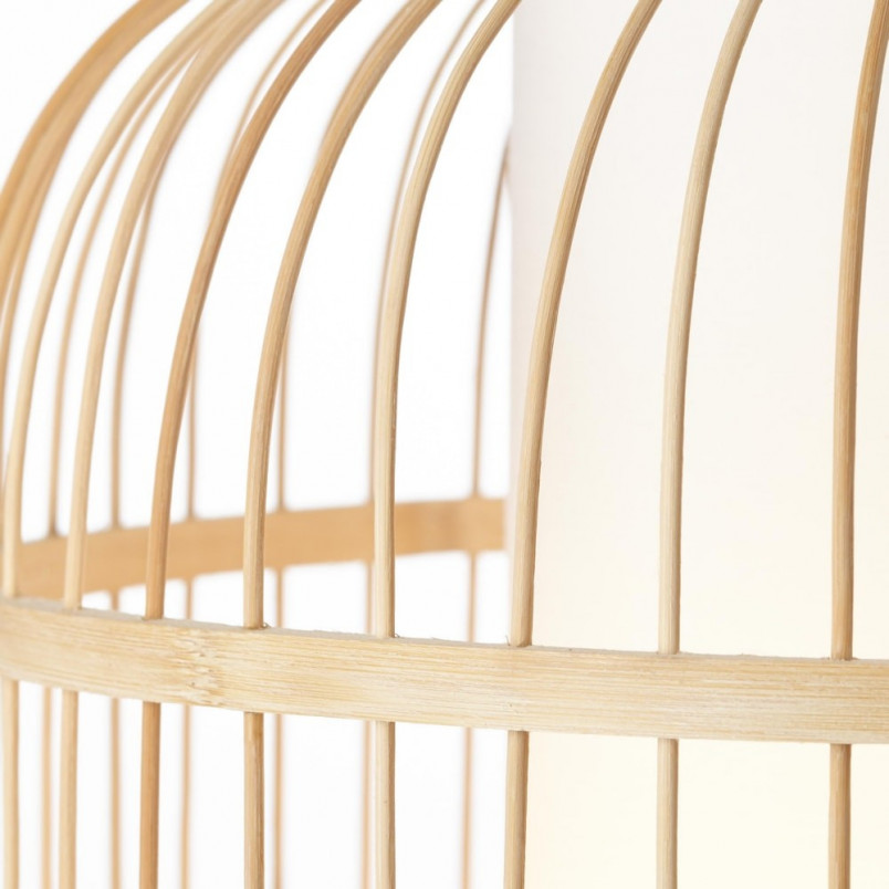Lampa wisząca bambusowa Boho Bones | Naturalny design Brilliant
