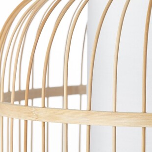 Lampa wisząca bambusowa Boho Bones | Naturalny design Brilliant