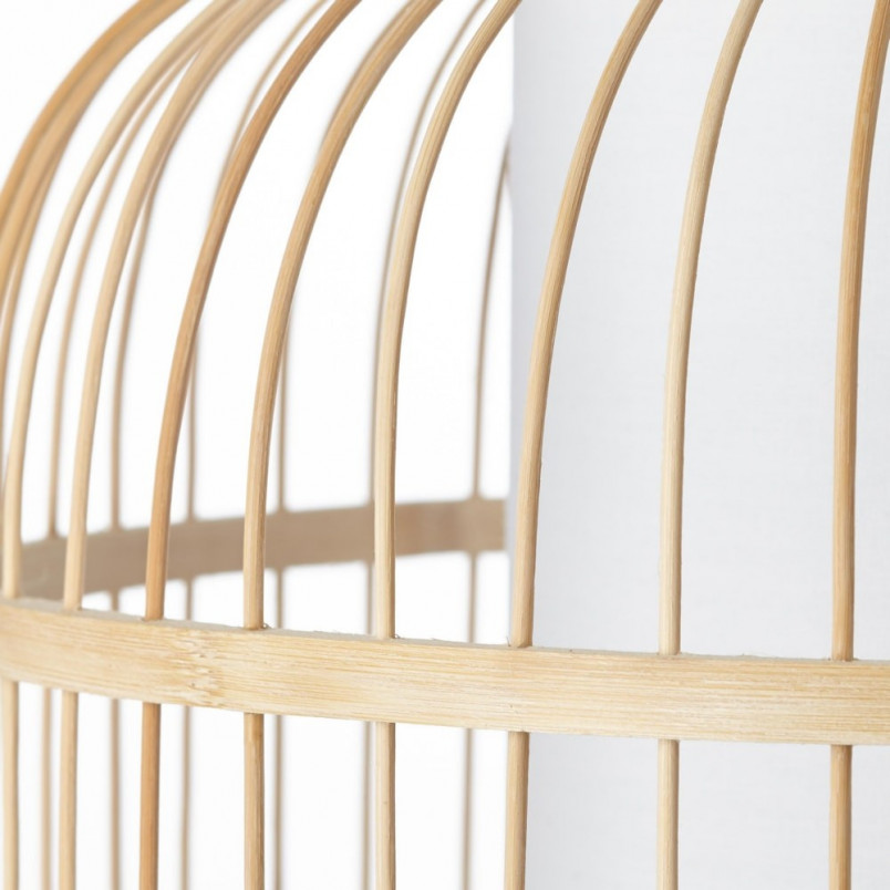 Lampa wisząca bambusowa Boho Bones | Naturalny design Brilliant