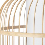 Lampa wisząca bambusowa Boho Bones | Naturalny design Brilliant