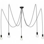 Lampa wisząca Spider V czarna | Nowodvorski - Loftowa
