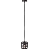 Lampa wisząca bambusowa Crosstown - ciepły design | Brilliant