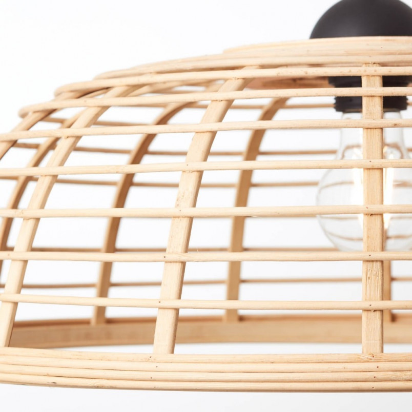 Lampa wisząca bambusowa Crosstown | Boho, E27, 48cm - Brilliant