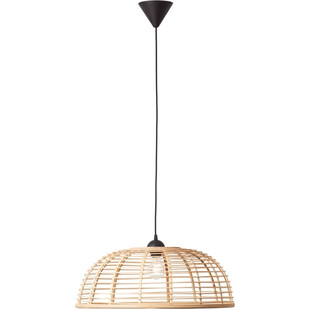 Lampa wisząca bambusowa Crosstown - Boho styl | Brilliant