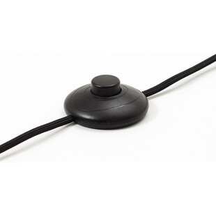 Lampa podłogowa Daria czarna Brilliant - Eleganckie oświetlenie