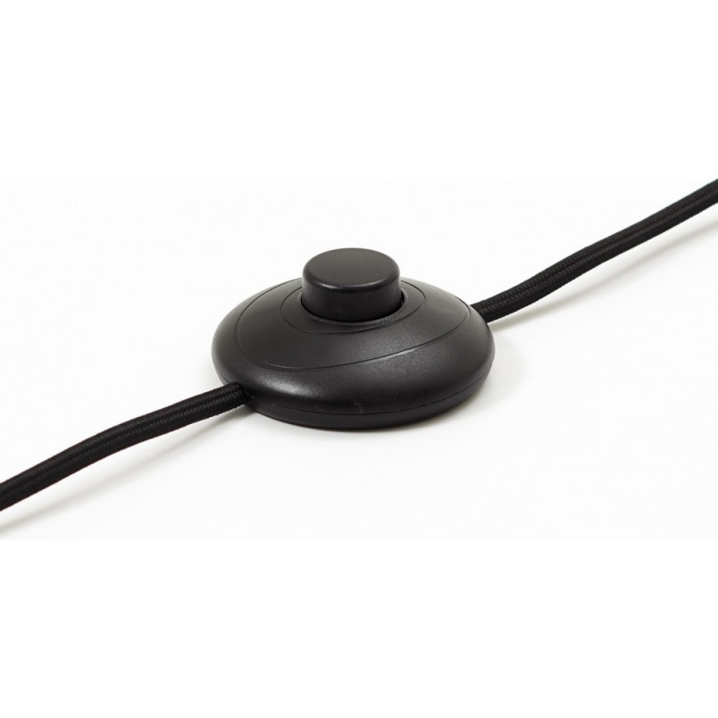 Lampa podłogowa Daria czarna Brilliant - Eleganckie oświetlenie