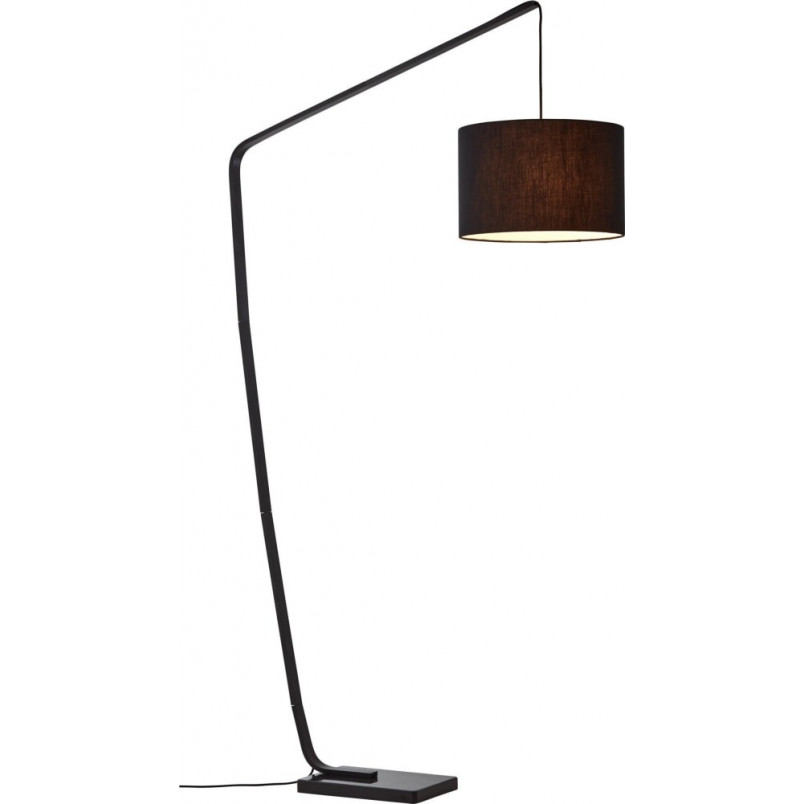 Lampa podłogowa Daria czarna Brilliant - Eleganckie oświetlenie