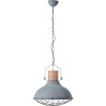 Lampa wisząca industrialna Emma 47 betonowy szary Brilliant do salonu
