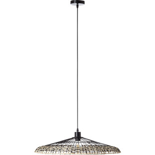 Lampa wisząca czarna Boho Fixi 60cm - Brilliant | Stwórz wyjątkowy klimat