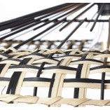 Lampa wisząca czarna Boho Fixi 60cm - Brilliant | Stwórz wyjątkowy klimat