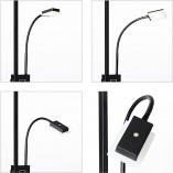 Lampa podłogowa LED Forrester - nowoczesne oświetlenie do czytania | Brilliant