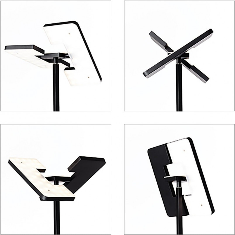 Lampa podłogowa LED Forrester - nowoczesne oświetlenie do czytania | Brilliant