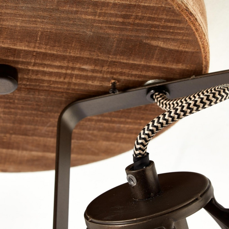 Plafon industrialny Matrix Round II - Brilliant | Loftowa lampa
