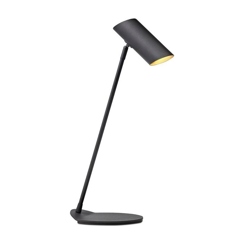 Lampa biurkowa Hester czarna | Minimalistyczny design | Lucide