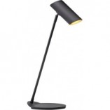Lampa biurkowa Hester czarna | Minimalistyczny design | Lucide