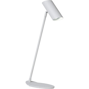 Lampa biurkowa minimalistyczna Hester Biała marki Lucide