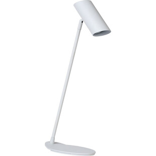 Lampa biurkowa minimalistyczna Hester Biała marki Lucide