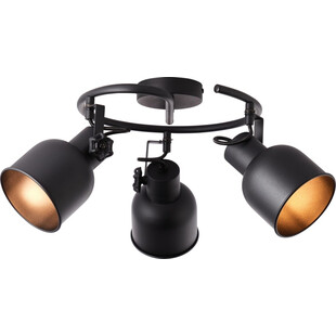 Reflektor sufitowy 3-punktowy Brilliant Rolet | Loftowy design
