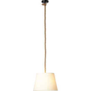 Lampa Wisząca Rustykalna Biała Brilliant - Styl i Oświetlenie