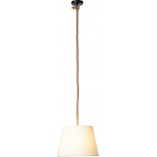 Lampa Wisząca Rustykalna Biała Brilliant - Styl i Oświetlenie