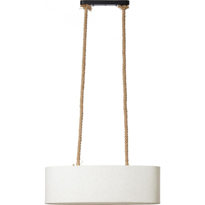 Lampa wisząca rustykalna Sailor | Biała | Brilliant