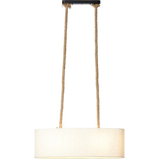 Lampa wisząca rustykalna Sailor | Biała | Brilliant