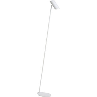 Lampa podłogowa biała Hester | Minimalistyczny design Lucide