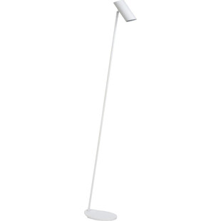 Lampa podłogowa biała Hester | Minimalistyczny design Lucide