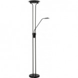 Lampa podłogowa LED Champion czarna | Lucide - Styl i funkcjonalność