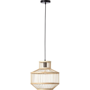 Lampa wisząca bambusowa Teva 35cm - Boho styl Brilliant