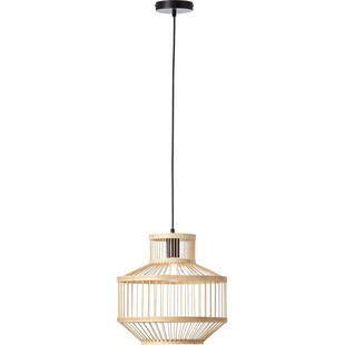 Lampa wisząca bambusowa Teva 35cm - Boho styl Brilliant