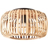 Plafon bambusowy Boho Woodrow | Jasne drewno / Czarny | Brilliant