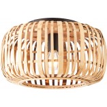 Plafon bambusowy Boho Woodrow | Jasne drewno / Czarny | Brilliant