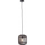 Lampa wisząca bambusowa Woodrow | Brilliant – Owalny design