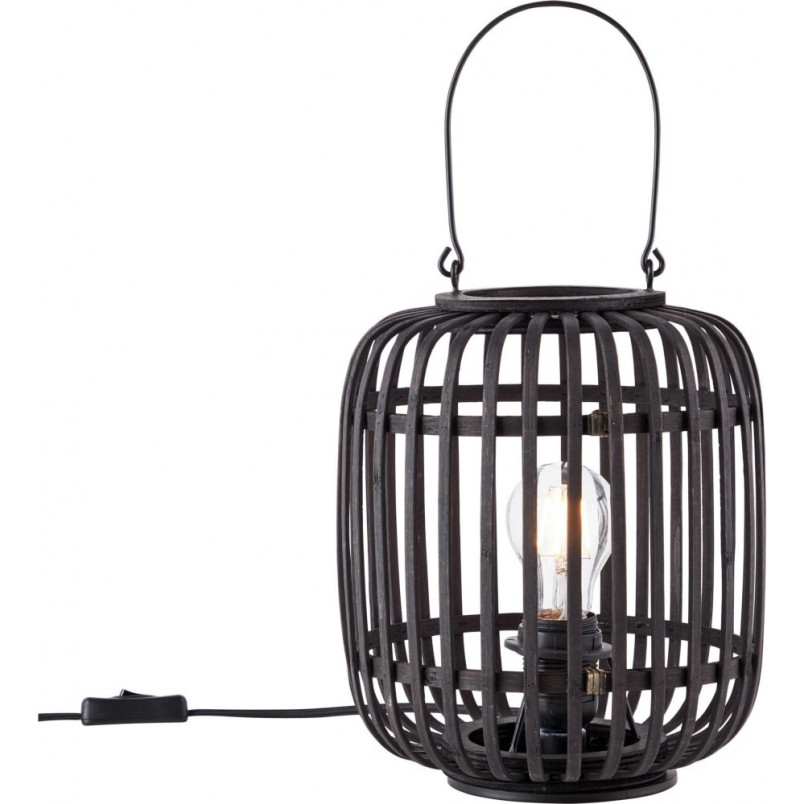 Lampa stołowa bambusowa Woodrow | Brilliant - Elegancki design
