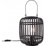 Lampa stołowa bambusowa Woodrow | Brilliant - Elegancki design