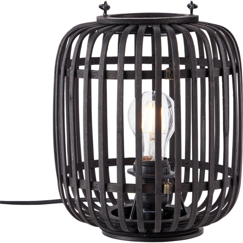 Lampa stołowa bambusowa Woodrow | Brilliant - Elegancki design
